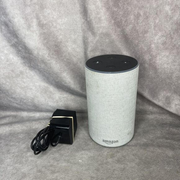 Amazon Echo (2nd Gen) Smart Speaker With Dolby Sandstone Tested - Picture 1 of 7